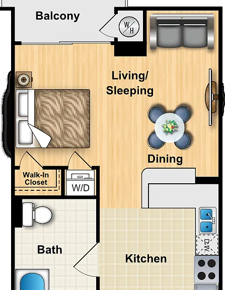 A1 Floorplan Diagram