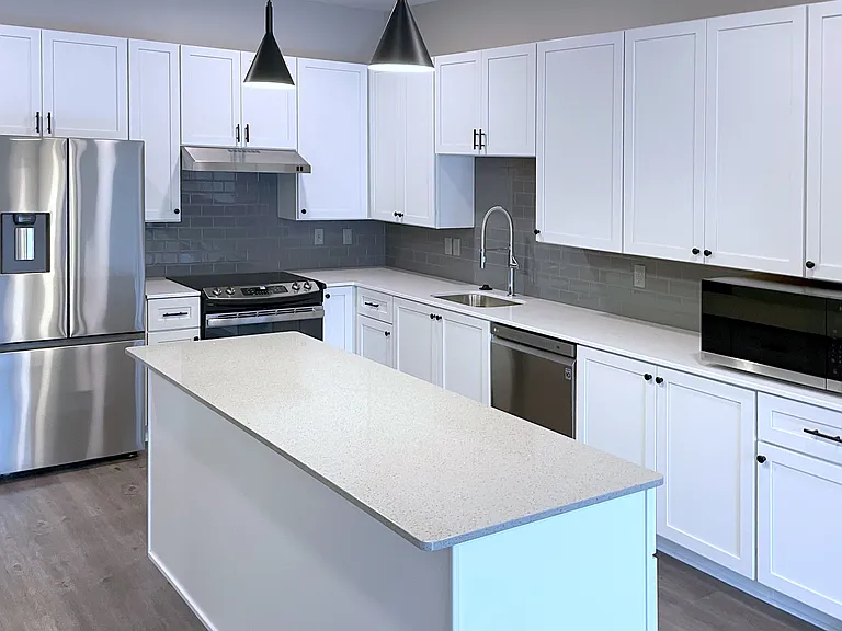 Gourmet Kitchen with oversized island