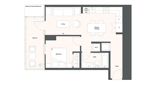 Floor plan B1