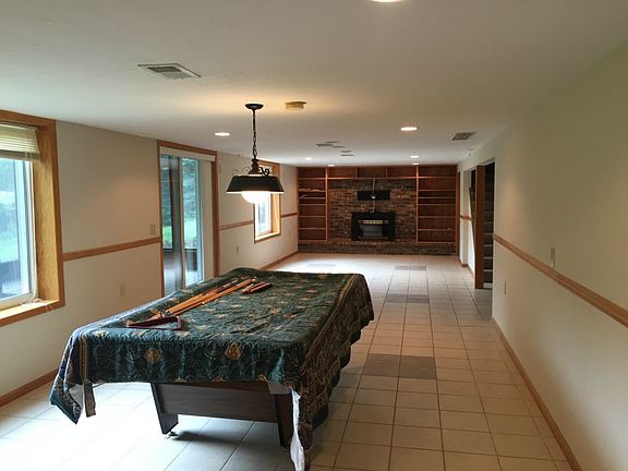 Basement family room/entertaining room is where all the fun takes place