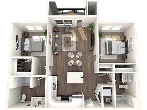 Floor plan Outback Central