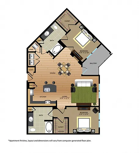 Floor plan B5 - Platinum Renovation