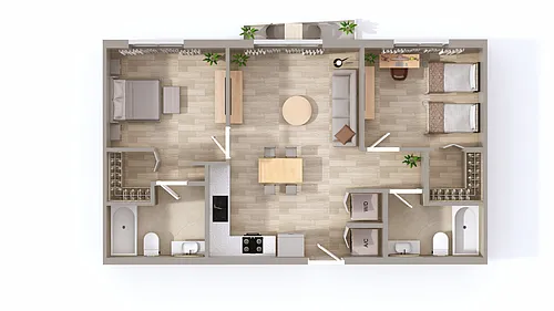 Floor plan B1