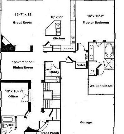 Upstairs Plan