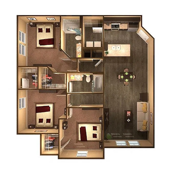 Floor plan Retreat