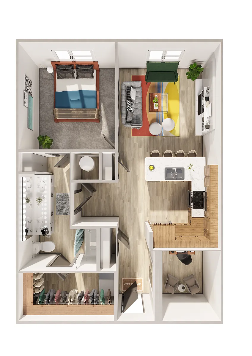 Floor plan A-A5