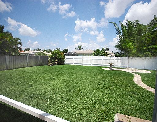 Huge Backyard w/Privacy Fence