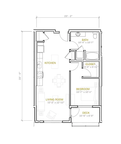 Floor plan B3.A