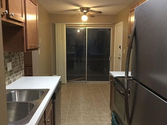 Kitchen with private balcony