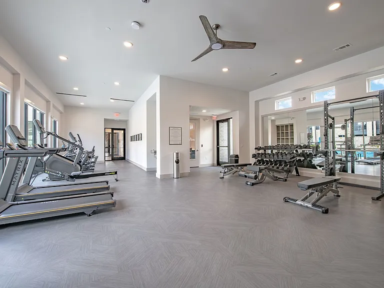 Elevate your fitness journey at Sage at Celina Residences. This modern gym features top-of-the-line equipment and a serene atmosphere, perfect for your workout routine. Embrace a healthier lifestyle todayschedule a tour now!