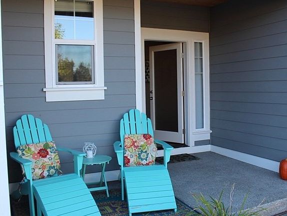 Inviting Front Porch With Custom features throughout...