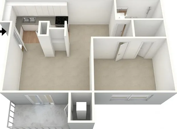 One Bedroom, One Bath One Bedroom, One Bath