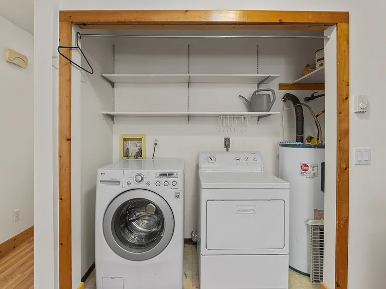Washer and dryer included