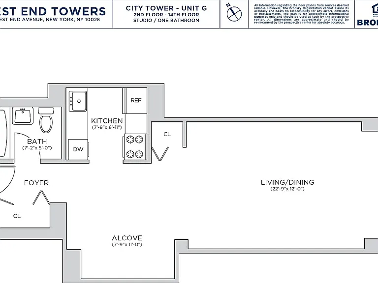 75 W End Ave #C8G — Photo 2