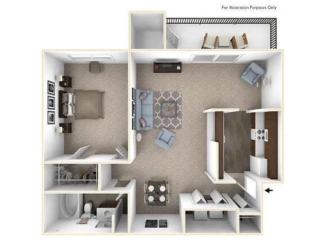 Floor plan Huron