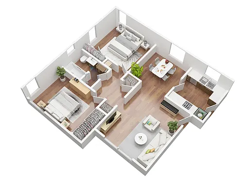 Floor plan Santa Monica