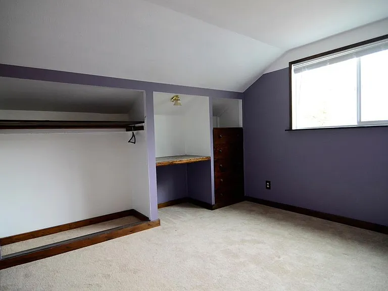 First bedroom with newer window.