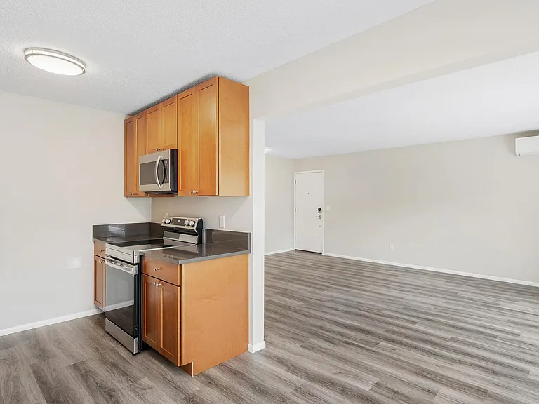 Kitchen & living room