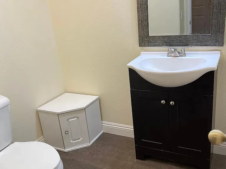 Downstairs half bathroom