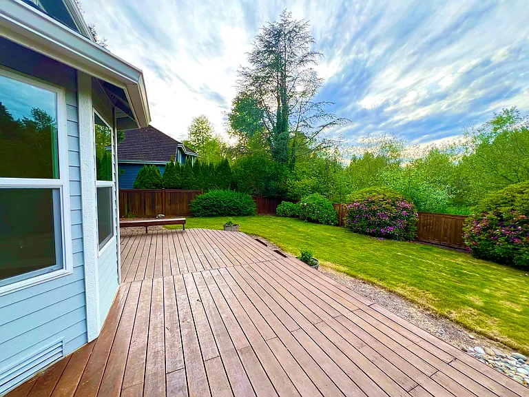 Backyard - Deck