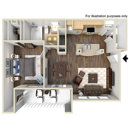 Floor plan San Rafael