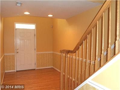 Foyer with Hardwood Floor