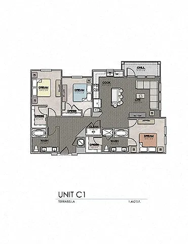 Floor plan C1