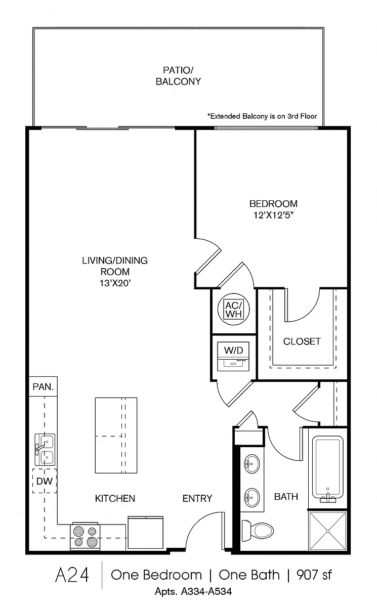Floor plan A24