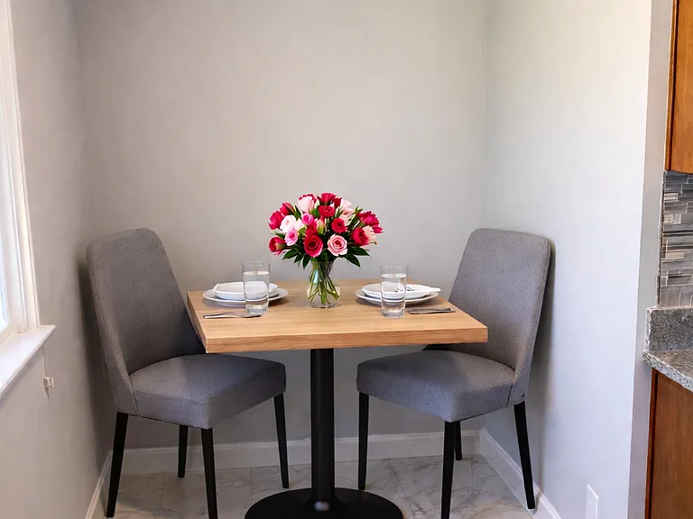 breakfast nook.