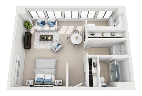 Floor plan Model C