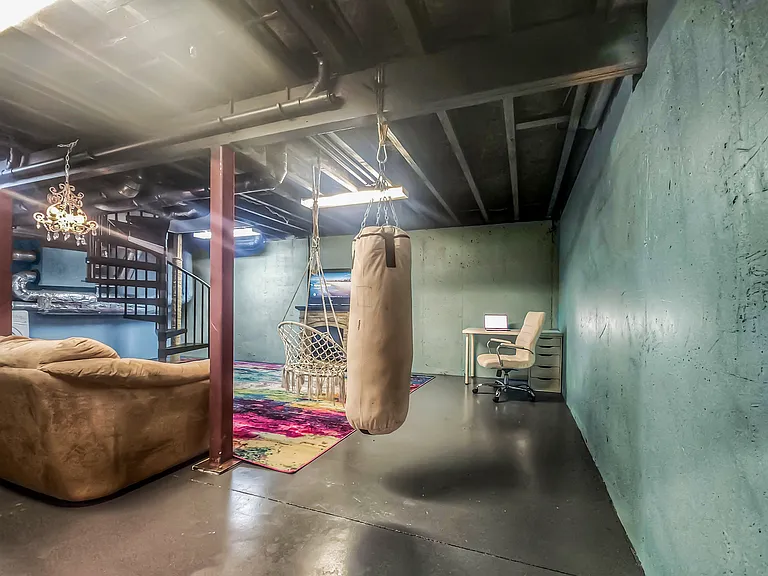 Unfinished basement (not included in listed square footage)