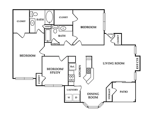 Floor plan D1