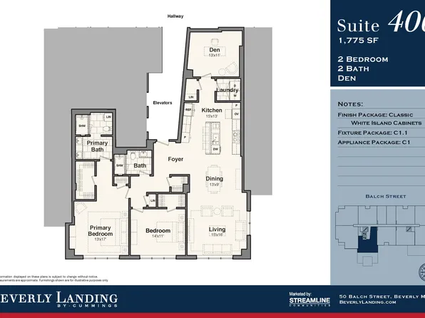 406 Plan, Beverly Landing