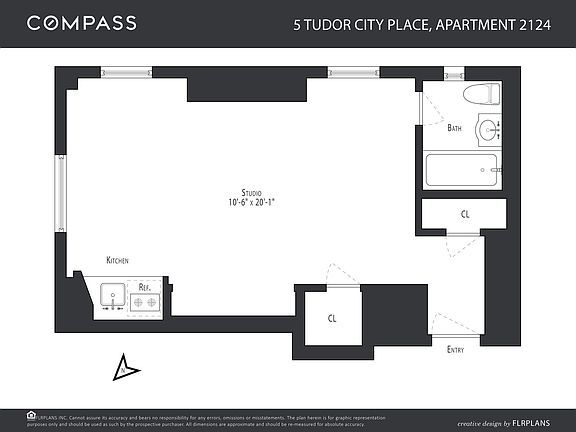 2nd image of 5 Tudor City Pl APT 2124