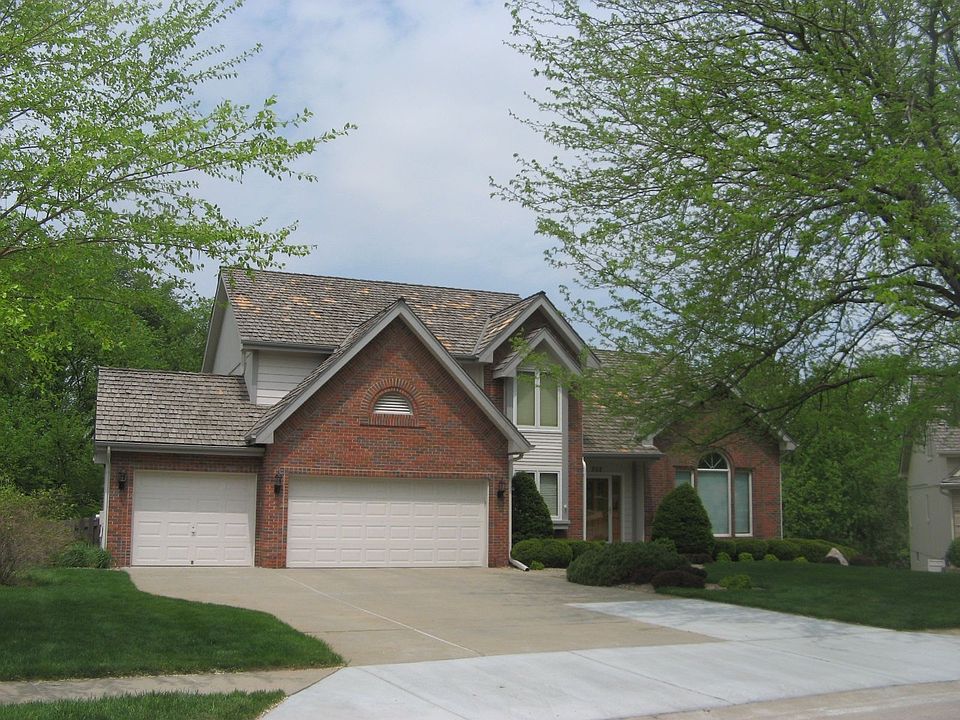 Striking red brick 2 story