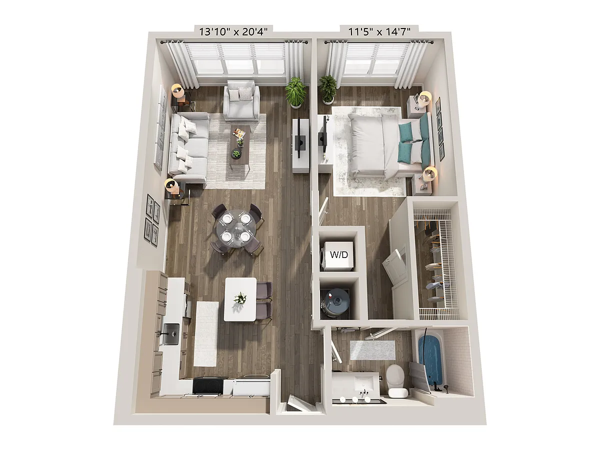 Floor plan A11