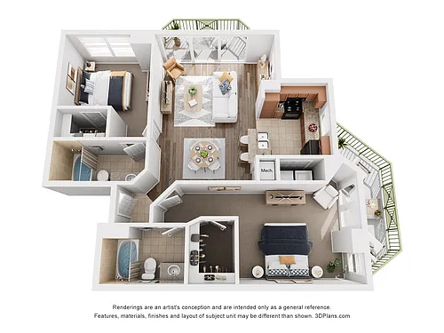 Floor plan The Aventine