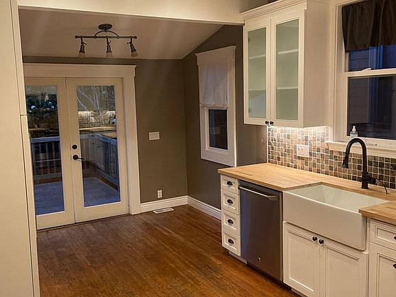 Kitchen and dining room