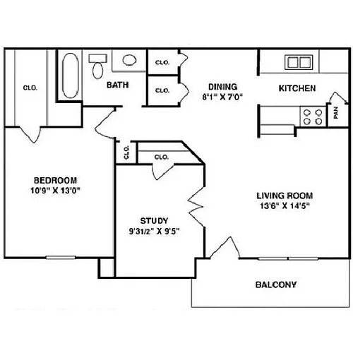 Floor plan Floor Plan D