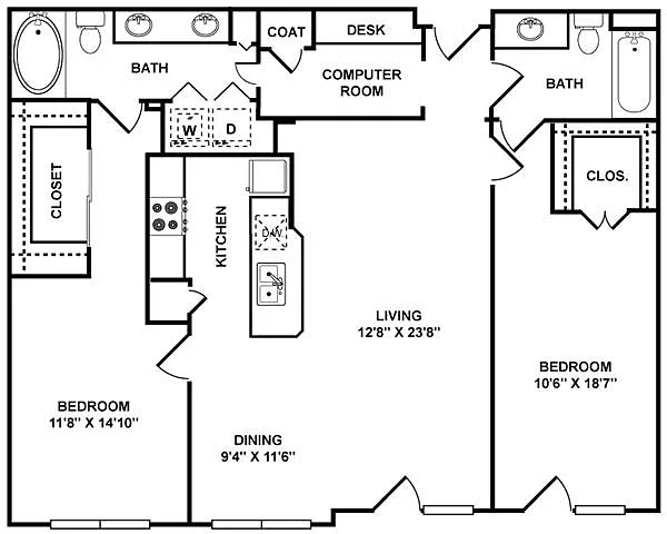 Floor plan D5