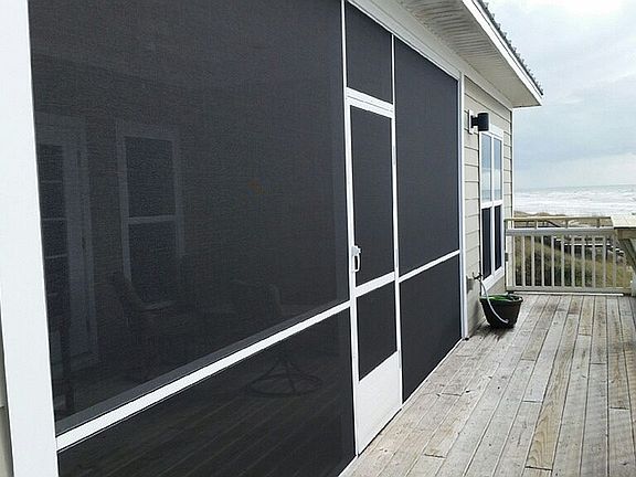 Screened in porch added 2018