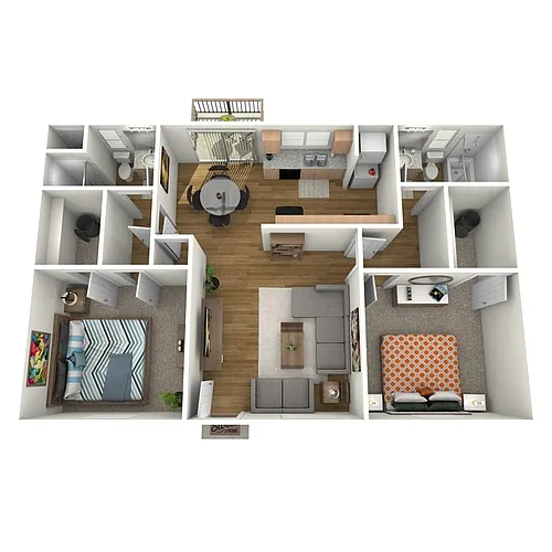 Floor plan Plan D