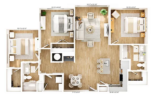 Floor plan C2