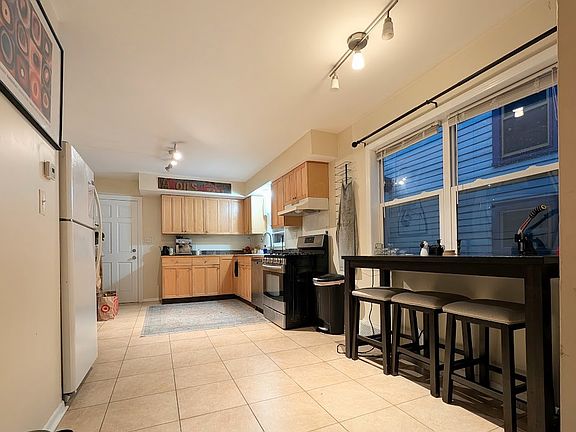 Kitchen and dining area