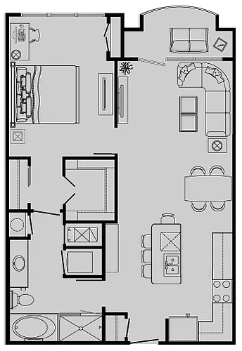 Floor plan B