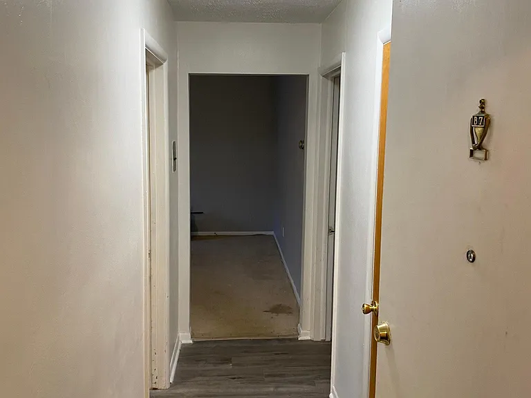 Hallway entering for second unit
