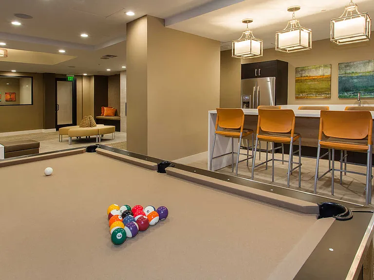 Clubhouse with Pool Table