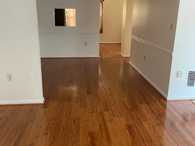 Living room to dining/kitchen