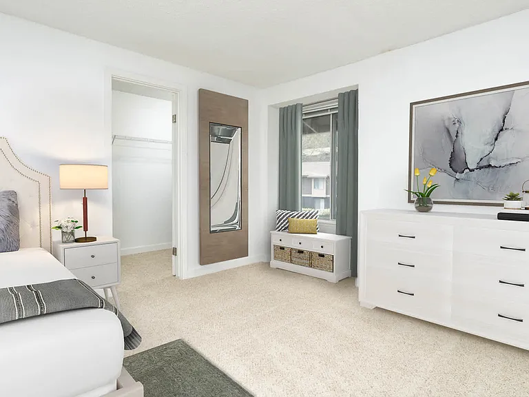 Carpeted Bedroom