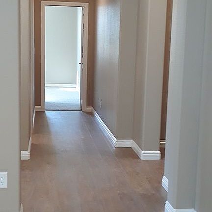 Upgraded paint + baseboards
